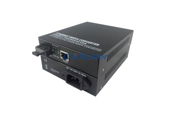 1000M Dual Fiber Media Converter Adaptive Fiber Transceiver